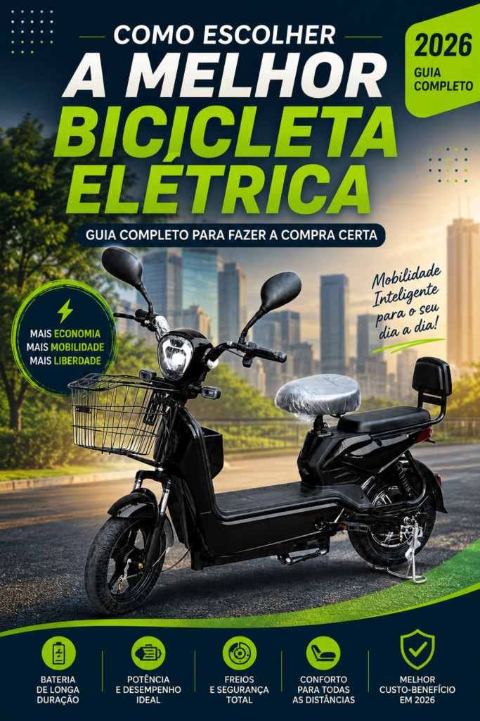 Bicicleta Bike Moto Scooter Eletrica Vitte 350w 48v Sem Cnh